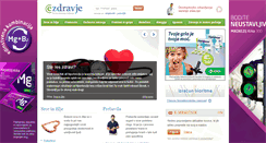 Desktop Screenshot of ezdravje.com